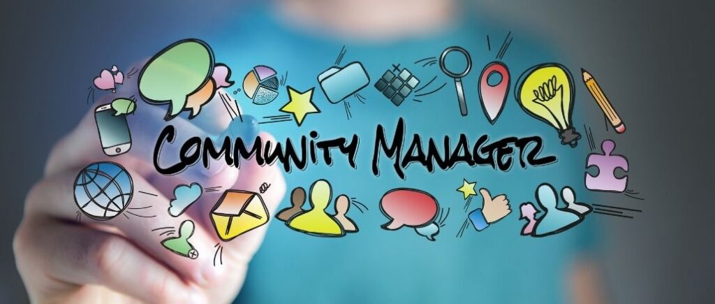 Community Manager Illustrations En Couleurs